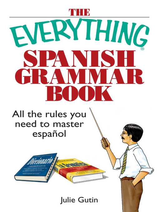 Cover image for The Everything Spanish Grammar Book